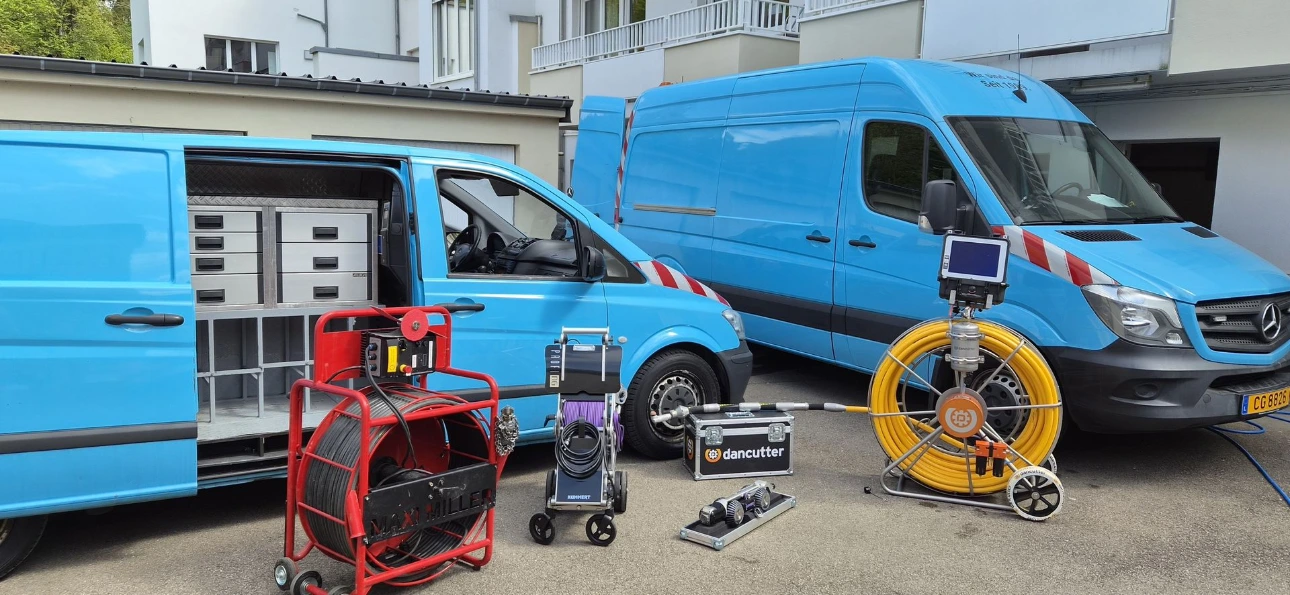 Equipement hydrocurage, chemisage, inspection televisuelle, débouchage canalisation luxembourg